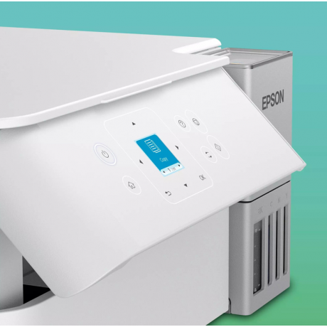EPSON EcoTank L4366 Λευκός πολυλειτουργικός εκτυπωτής A4 με δοχεία μελανιού και Wi-Fi EPSON EcoTank L4366 Λευκός πολυλειτουργικός εκτυπωτής A4 με δοχεία μελανιού και Wi-Fi